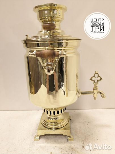 Самовар жаровый.гмз Кольчугино. 1900-1902г 7 л