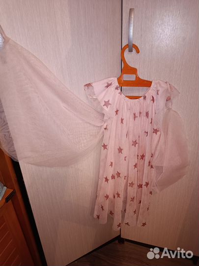 Платье с крылышками 98 104