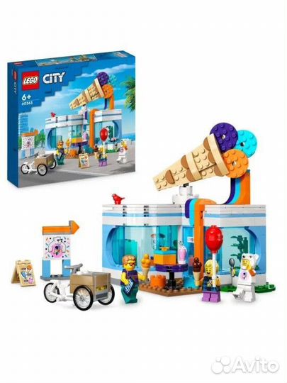 Конструктор Lego City Магазин Мороженого 6+