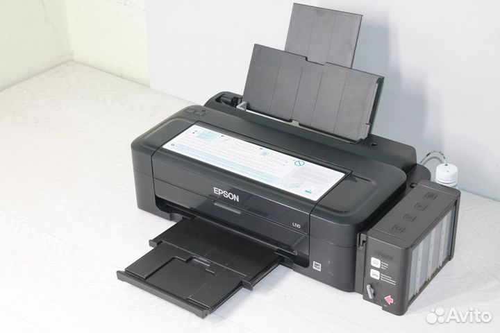 Принтер с снпч Epson L110 (заправлен)