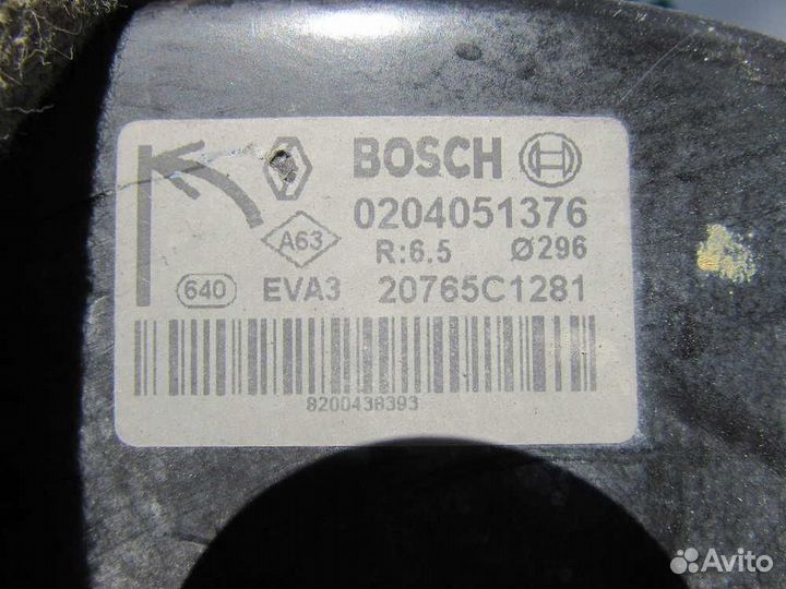 Усилитель тормозов вакуумный для Renault Megane 2