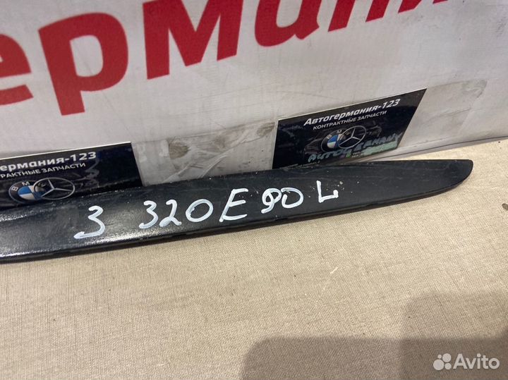 Молдинг капота Bmw 320 E90