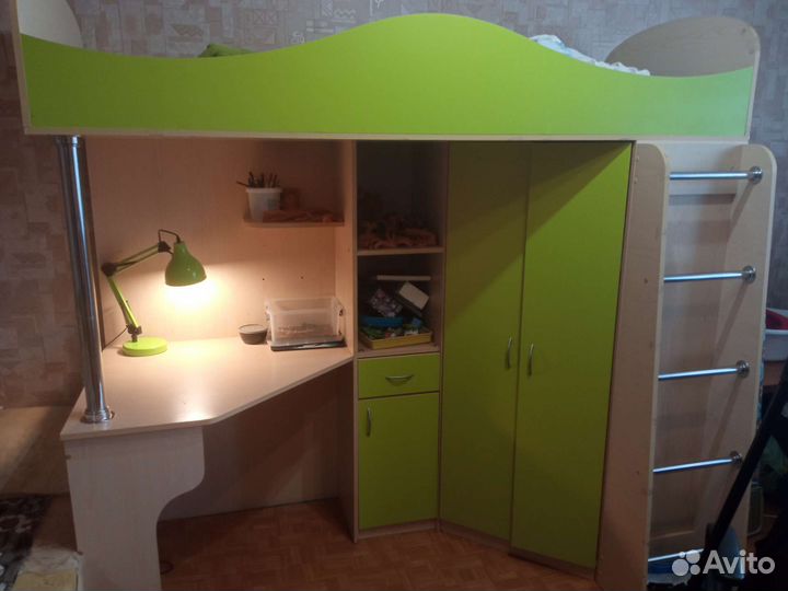 Кровать чердак