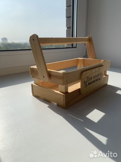 Подарочная деревянная коробка 