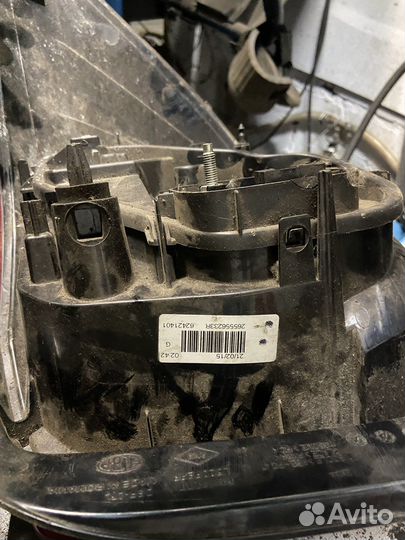 Фара задняя renault logan 2-3