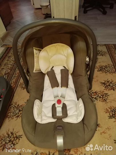 Автолюлька от 0 до 13 lnglesina с базой isofix