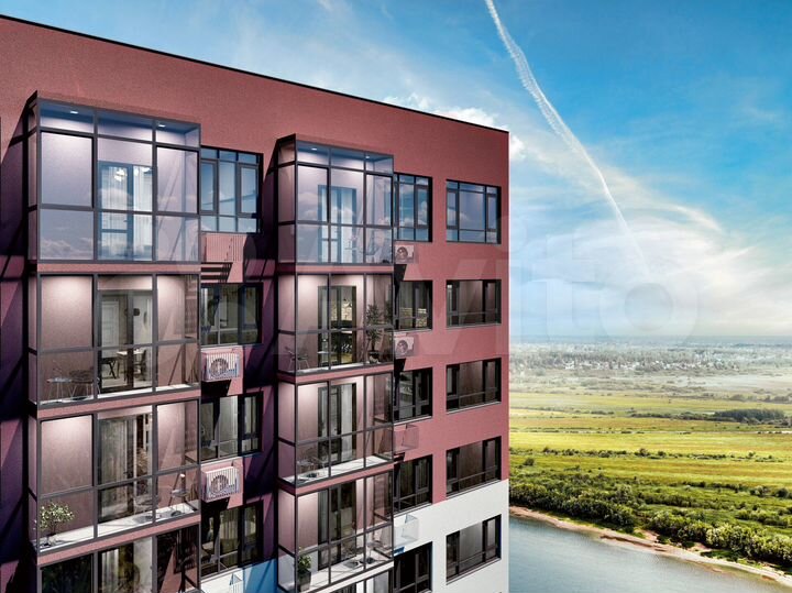 2-к. квартира, 60,9 м², 5/18 эт.