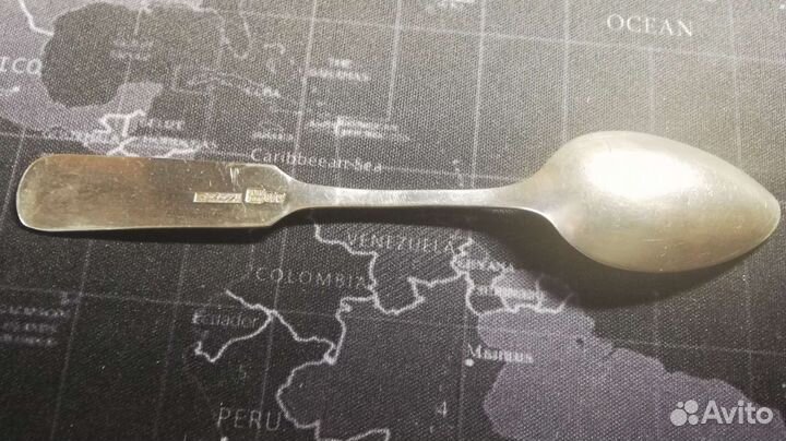 Серебряная ложка Fabecki O.C 1889 год 84 проба