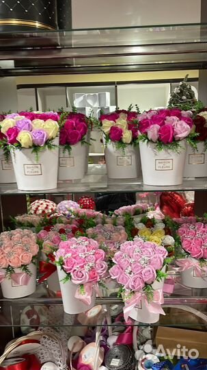 Мыльные розы 8 марта доставка