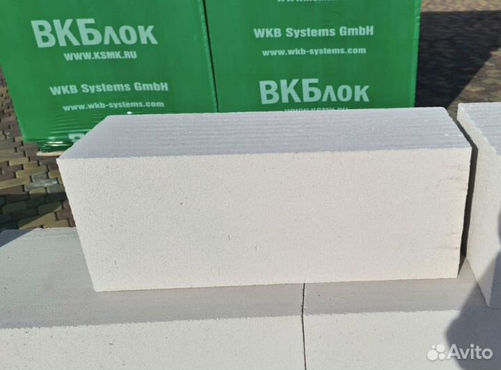 Вкблок Газоблок Газосликатный блок