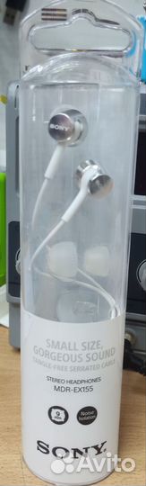 Наушники sony mdr-ex155
