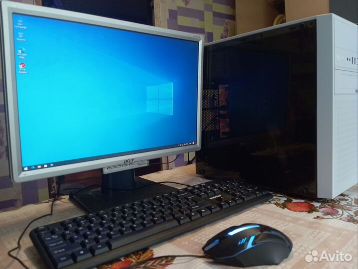 В сборе 6 ядер 12 потоков для игр учёбы работы