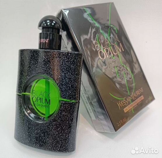 Духи женские YSL Black Opium Illicit Green 75ml