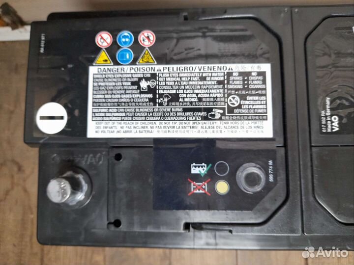 Аккумулятор varta 95aч