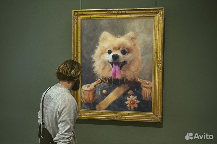 Портрет животного (питомца,кошка, собака) по фото