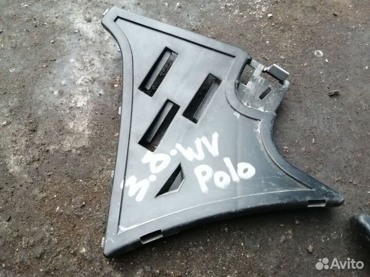 Кронштейн задн бампера VW Polo хетчбек 2001-2009