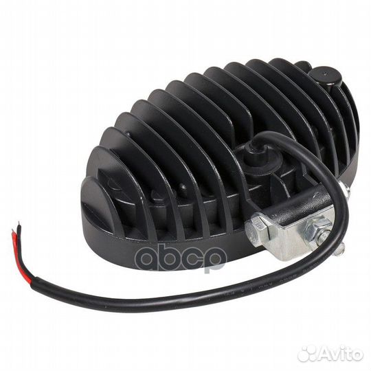 Фара светодиодная овальная, 8 LED рассеянный св