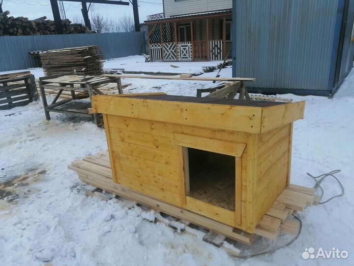Будка для собаки утепленная