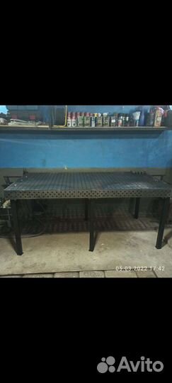 Сварочный стол 1250х2500х8ми