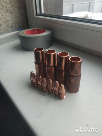 Сопло и наконечники полуавтомат