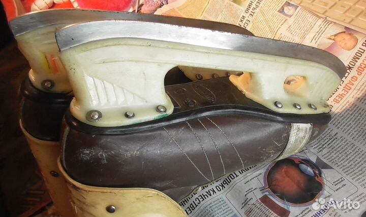 Коньки хоккейные СССР