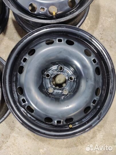 Диски Штампованные VW Polo /koda Rapid Комплект