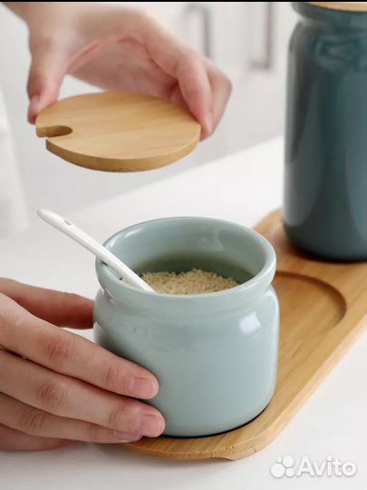 Набор для специй керамика