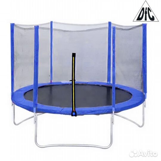 Батут 1,5м-4,88м DFC Trampoline Fitness