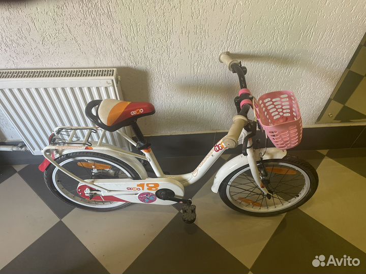 Велосипед детский 18 дюймов scool nixe