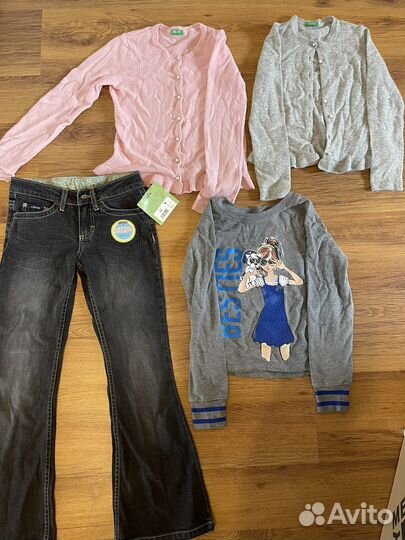 Вещи пакетом на девочку