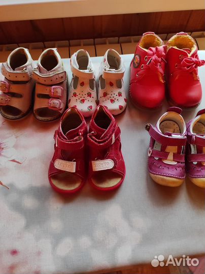 Обувь для девочки,18,19,20,21размер(все с пакетом)
