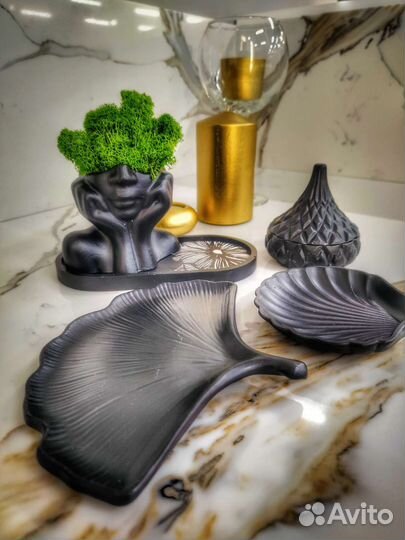 Подарочный набор из гипса