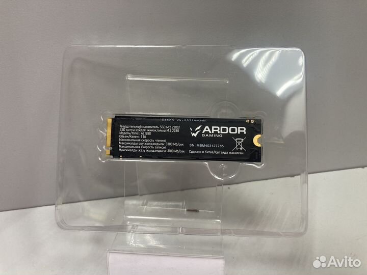 Х36 SSD M.2 Накопитель ardor gaming ALL1288 1TB