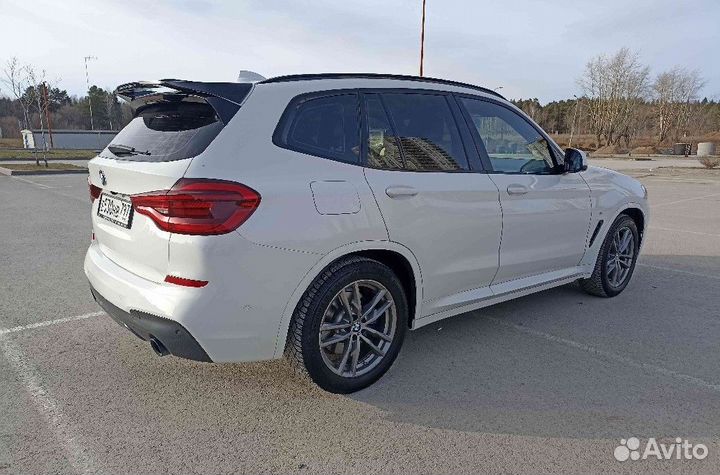 BMW X3 2.0 AT, 2021, 78 867 км