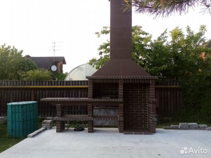 Гриль мангал барбекю / Печь из кирпича