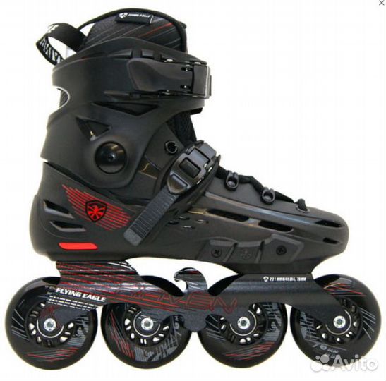 Ролики Flying Eagle F4 Raven Черный
