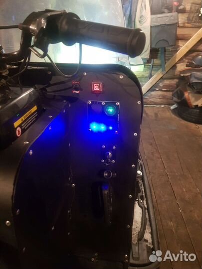 Самодельный снегоход