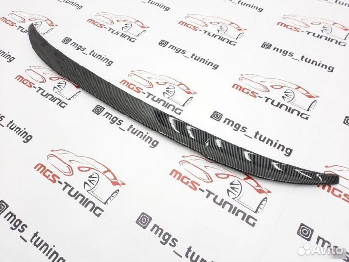 Спойлер на BMW X4 G02 в стиле X4M Под Карбон