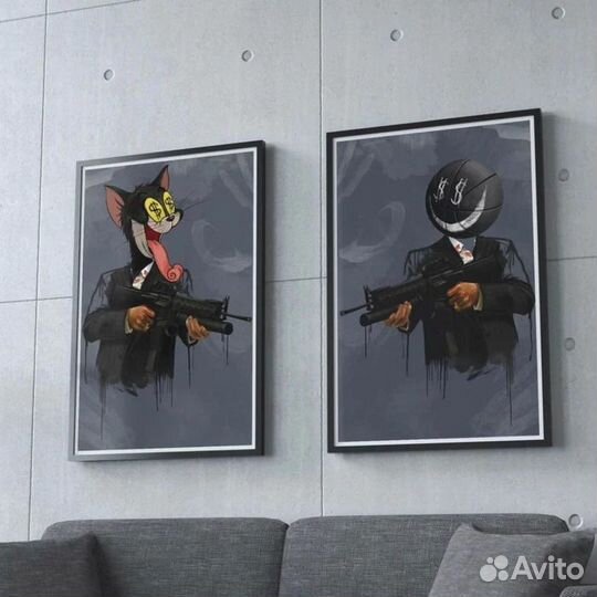 Популярные интерьерные картины на холсте