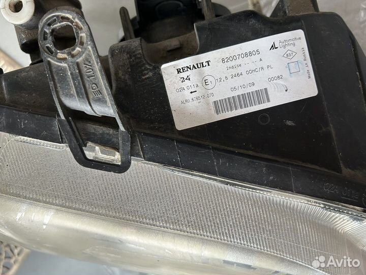 Фара правая на Renault Logan 1 (2009г)