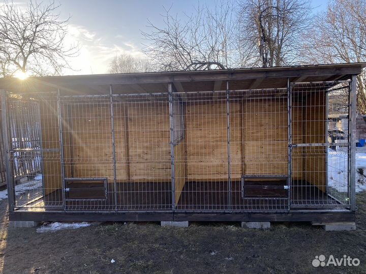 Вольер на 2-3 собак