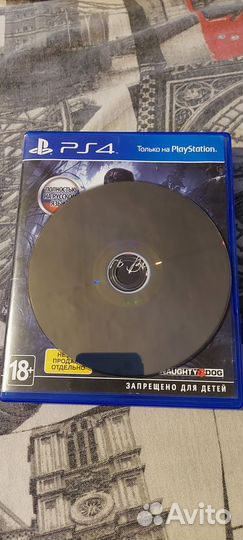 Uncharted 4 ps4 диск