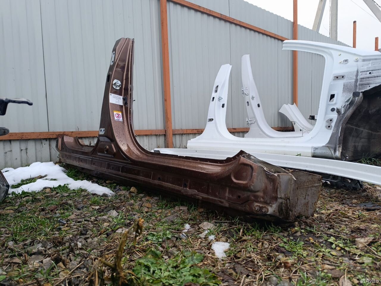 Порог правый стойка двери Changan CS35 plus