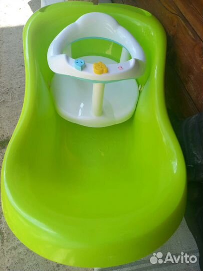 Ванночка для купания с горкой