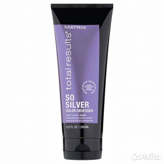 Matrix Color Obsessed So Silver Маска 200мл