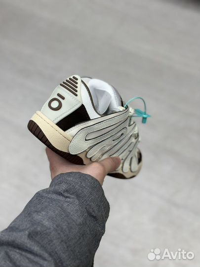 Кроссовки Old Order коричневые белые мужские