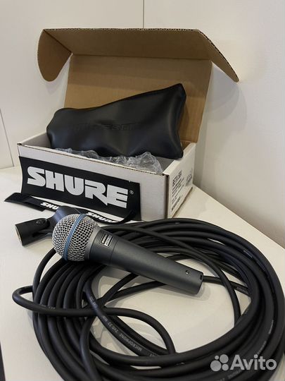 Микрофон shure beta 58A