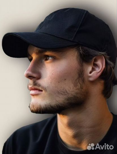 Кепка бейсболка черная мужская женская новая