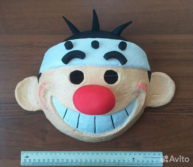 Маска Шайбу-Шайбу папье-Маше