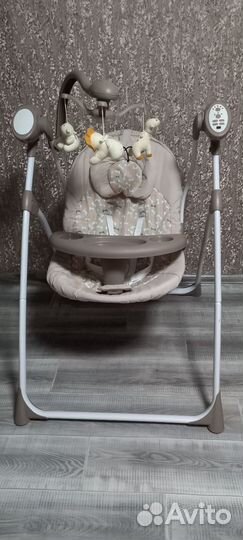 Детские электронные качели для новорожденных